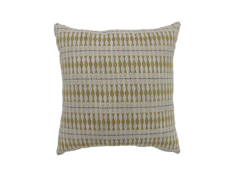 Benzara Contemporary Style Simple Traditionally Designed Set of 2 Throw Pillows, Yellow