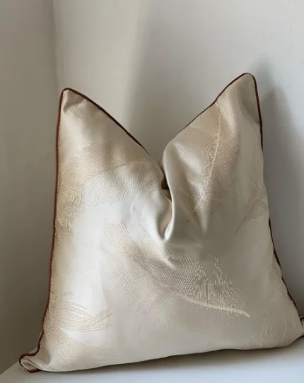 Grey Pattern on Blend Pillow