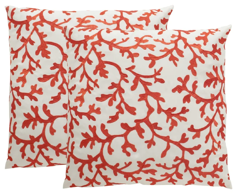 Safavieh Coral All Over Pillow