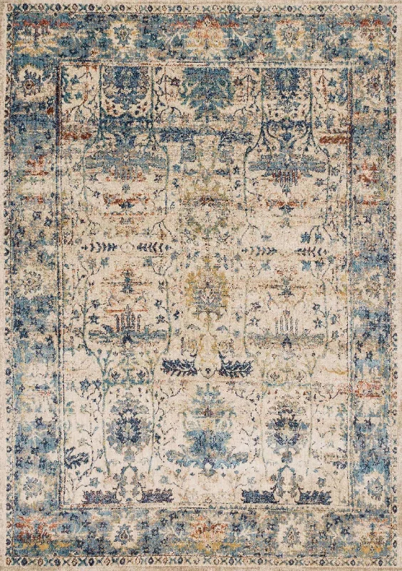 Anastasia AF-07 Sand/Light Blue Rug