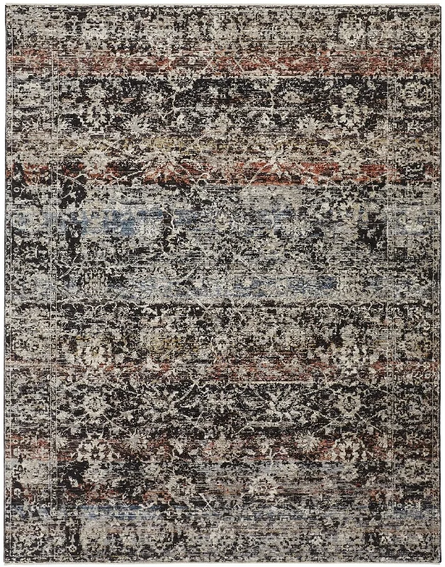 Caprio 9203962F Grey/Black Rug