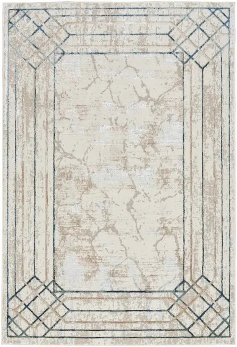 Glitz GLZ03 Ivory/Taupe Rug