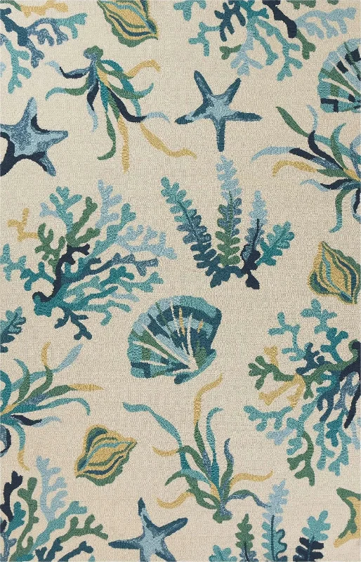 Harbor 4244 Oceana Ivory Blue Rug