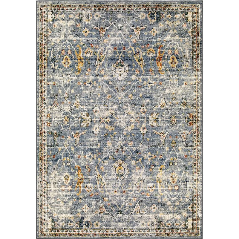 Imperial By Palmetto Living 9517 Ankara Field Distressed Blue Rugs