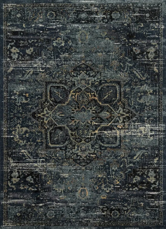 James by Magnolia Home JAE-05 Ocean/Onyx Rug