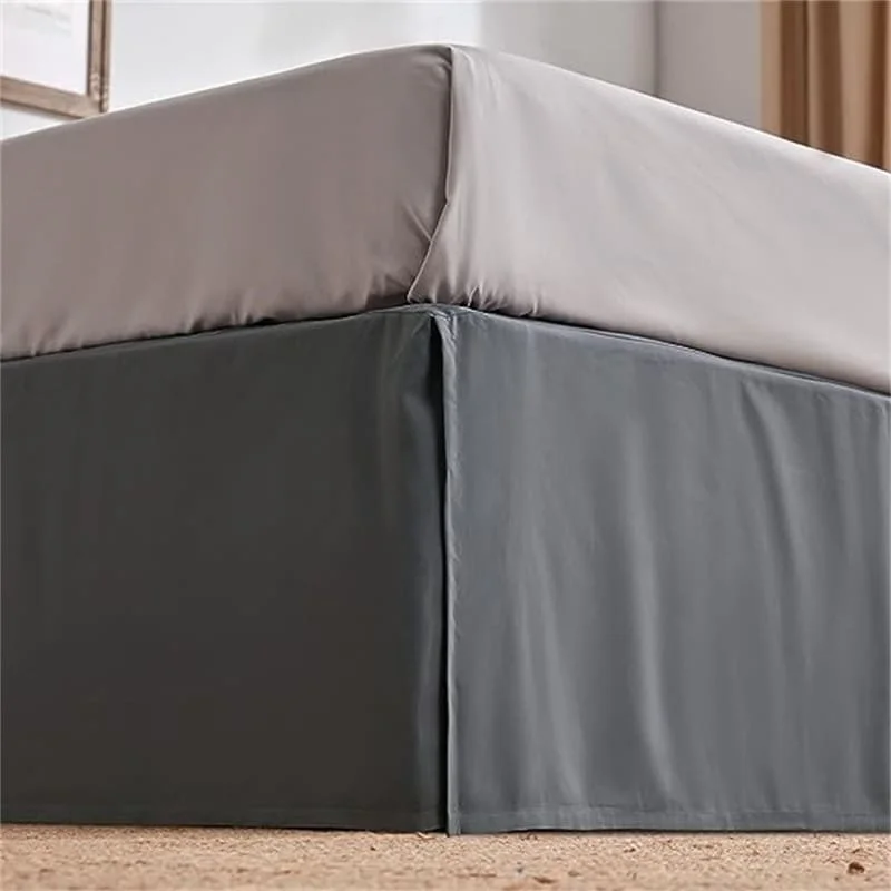 Folding bed skirt