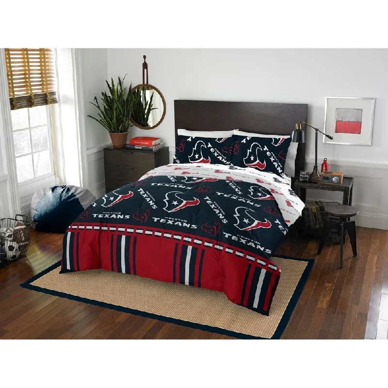 NFL 864 Houston Texans Full Bed In a Bag Set