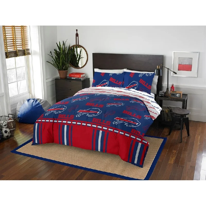 NFL 875 Buffalo Bills Queen Bed In a Bag Set