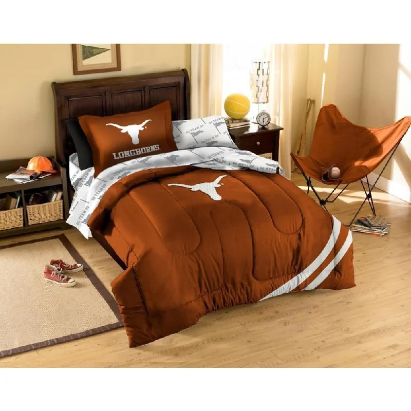 The Northwest Company University of Texas Longhorns 7-piece Bed-in-a-Bag Set