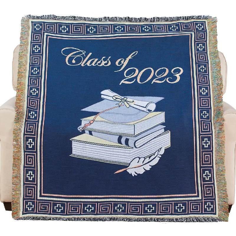 Class of 2023 Graduation Tapestry Throw Blanket