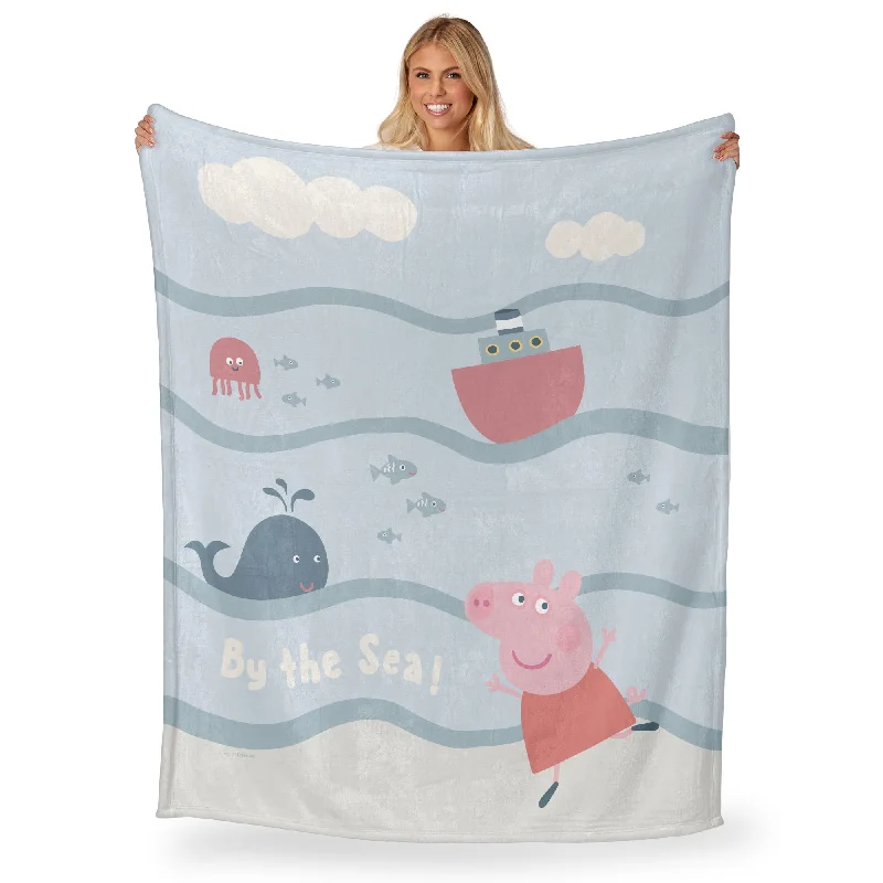 Hasbro Peppa Pig Silk Touch Throw Blanket