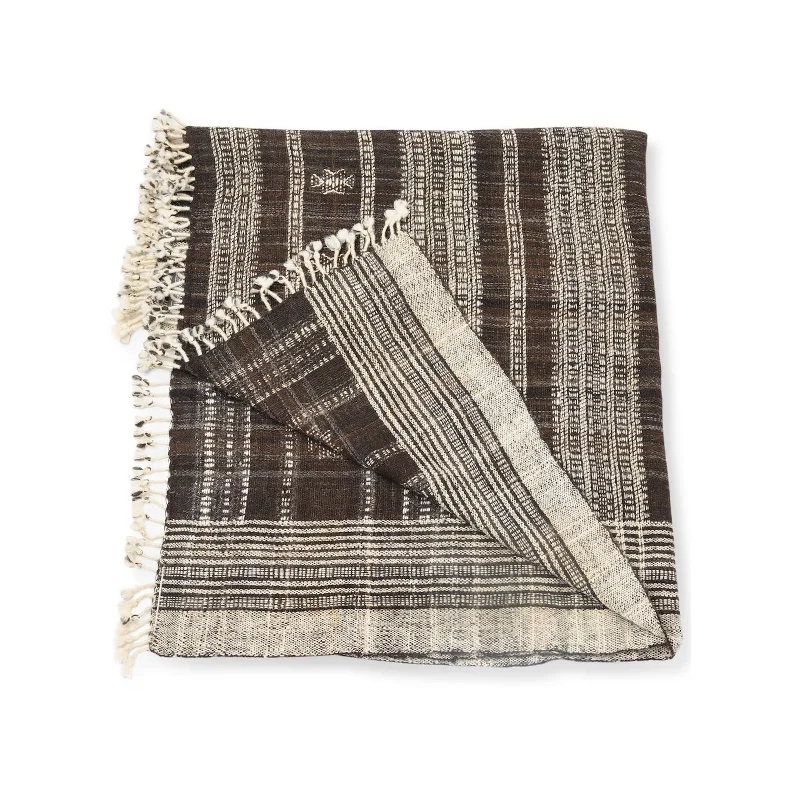 Indian Wool Throw | Mud