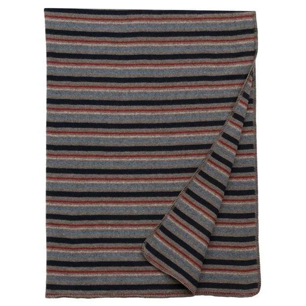 Alpine Stripe Wool Throw