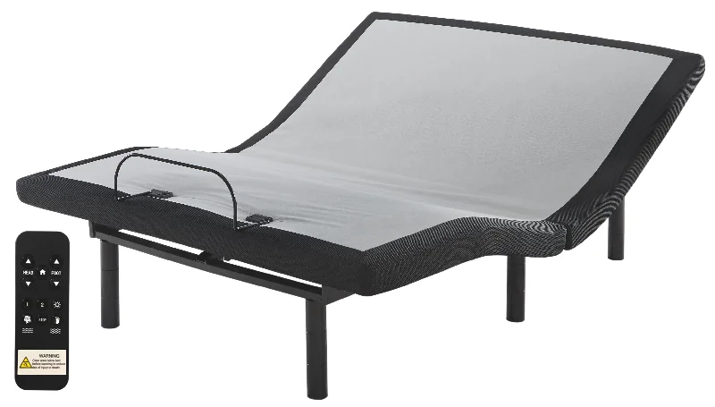 12 Inch Chime Elite M674M4 Black King Adjustable Base with Mattress